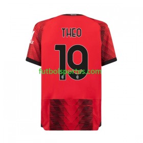 Camiseta AC Milan Theo Hernandez 19 Primera Equipación 2023/2024